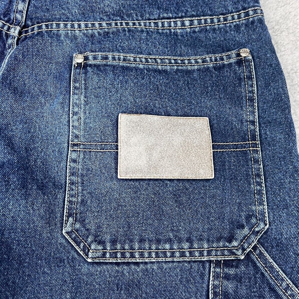 Boss Jeans Mens 36 Blue Carpenter Baggy Relaxed Fit Vintage 90s Streetwear Denim - Picture 4 of 5